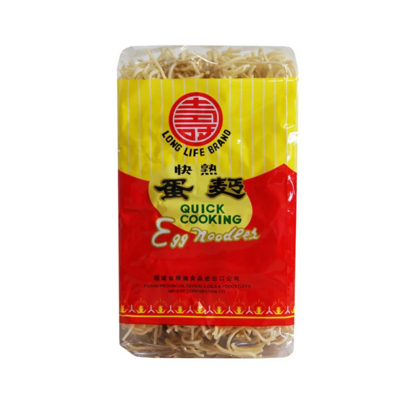 Long Life Thin Wheat Noodles with Egg 500gr