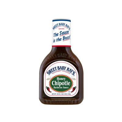 Barbecue Sauce With Honey And Chipotle Pepper Sweet Baby Ray's 510gr