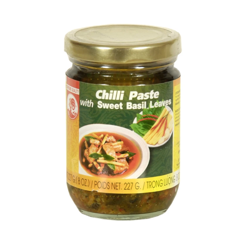 Chili Paste with Basil Cock 200gr