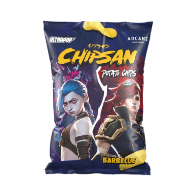 Jinx Vs Vi Ultra Pop BBQ Flavored Chips 110gr