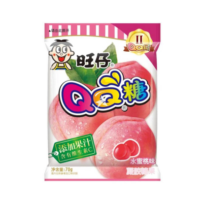 Want Want Peach Flavored Candies 70gr