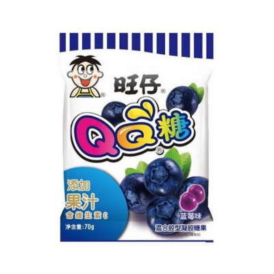 Want Want Blueberry Flavored Jelly Beans 70gr