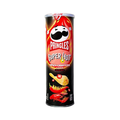 Pringles Spicy Crayfish Flavored Potato Chips 110gr