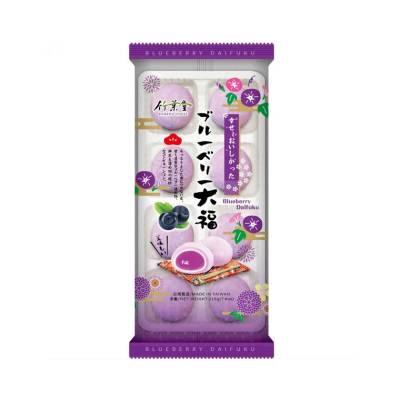 Mochi with Blueberry Paste Filling Bamboo House 216gr