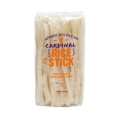 Rice Noodles Wide 10mm Cardinal 400gr