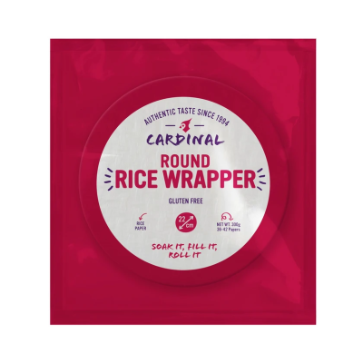 Round Rice Sheets Gluten Free 22cm Cardinal 300gr