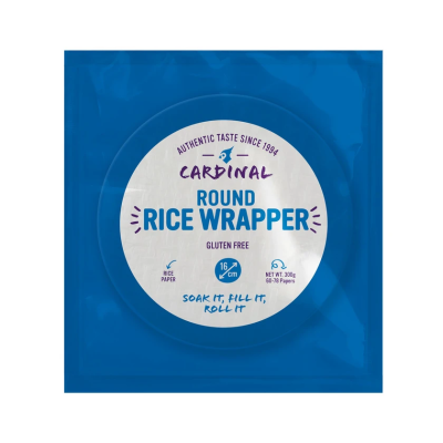 Round Rice Sheets Gluten Free 16cm Cardinal 300gr