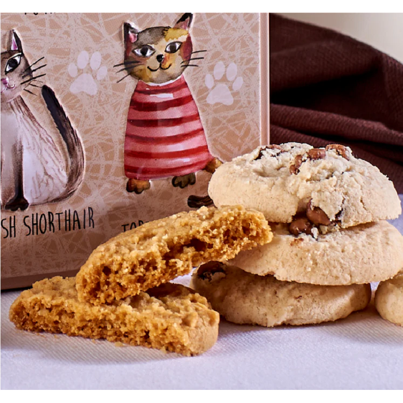 Grandma Wild's Ginger-Lemon Chocolate Butter Cookies in a Tin 160gr