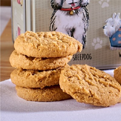 Grandma Wild's Ginger-Lemon Chocolate Butter Cookies in a Tin 160gr