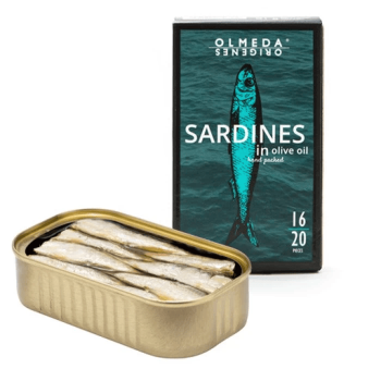 Small Sardine Fillets in Olive Oil Olmeda Orígenes 115gr
