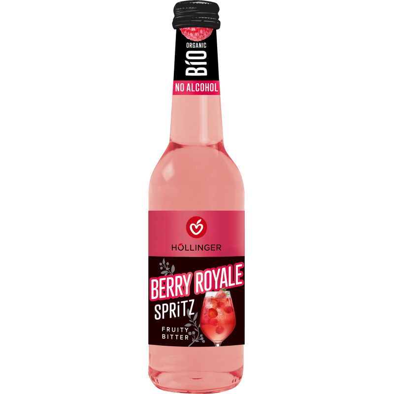 Organic Mocktail Berry Royale Spritz Alcohol-Free Hollinger 330gr