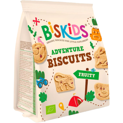 Vegan Organic Children's Fruit Cookies Without Sugar Belkorn 100gr