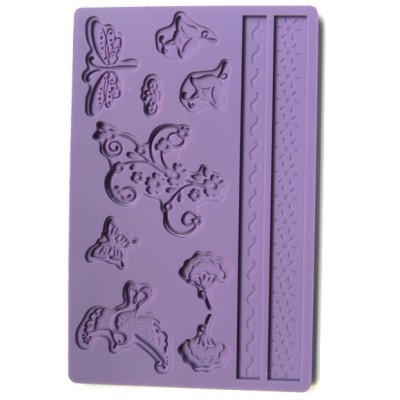 Silicone fondant mold 12x19.5cm.