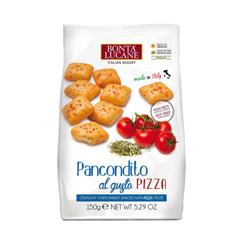 Grilled Snack Pancondito with Pizza Flavor Bonta Lucane 150gr