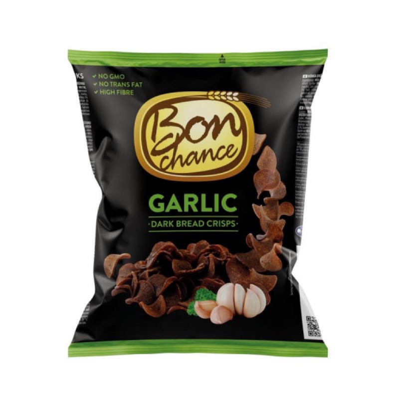 Gudobele Garlic Rye Bread Chips 120gr