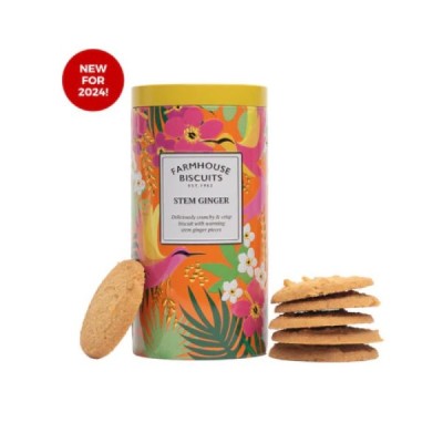 Ginger Bites Stem Farmhouse Biscuits 200gr
