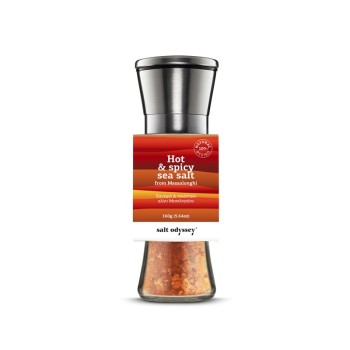 Mill With Sea Salt Hot And Spicy Salt Odyssey 160gr