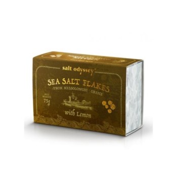 Salt Flakes With Lemon Natural Salt Odyssey 75gr