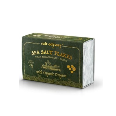 Salt Flakes With Oregano Organic Salt Odyssey 75gr
