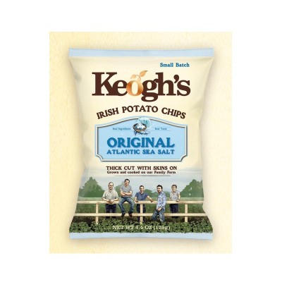 Keoghs Lightly Salted Potato Chips 125gr