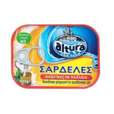 Spicy Sardines in Canned Altura 125gr