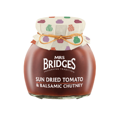 Mrs Bridges Sun-Dried Tomato and Balsamic Chutney 280gr