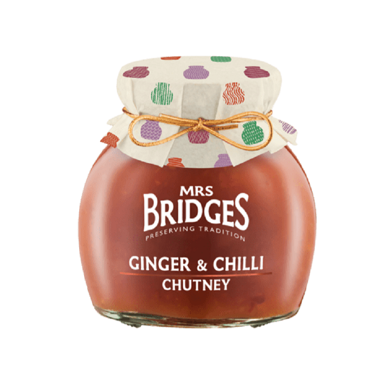 Mrs Bridges Ginger and Chilli Chutney 295gr