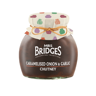 Mrs Bridges Caramelized Onion and Garlic Chutney 300gr