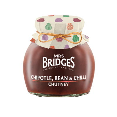 Mrs Bridges Chipotle Pepper Chutney With Beans And Chili 290gr