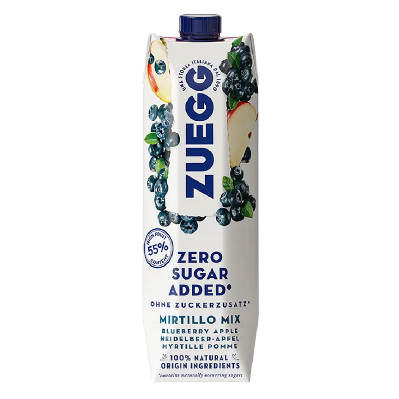 Zuegg Sugar-Free Blueberry Juice 1000ml
