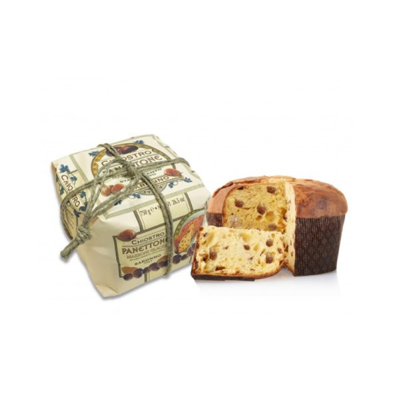 Panettone With Chestnut Cream in Paper Packaging Chiostro Di Saronno 750gr