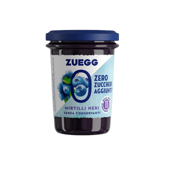 Zuegg Sugar-Free Blueberry Jam 220gr