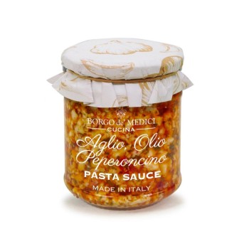 Pasta Sauce With Garlic Oil And Chili Borgo de Medici 190gr