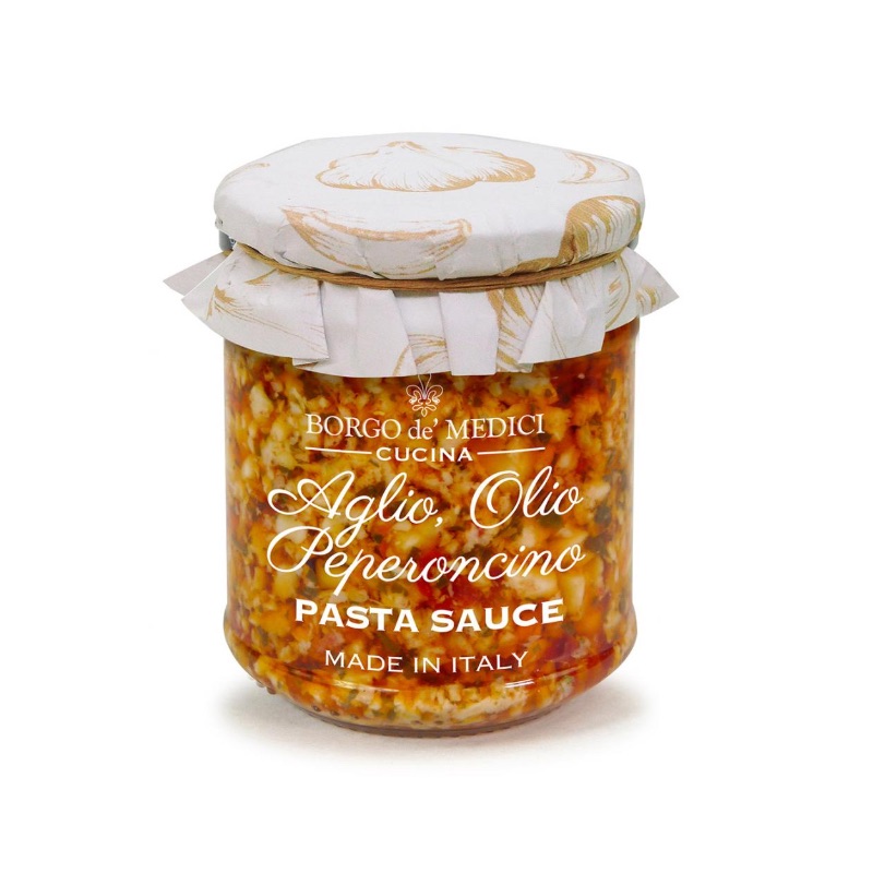 Pasta Sauce With Garlic Oil And Chili Borgo de Medici 190gr