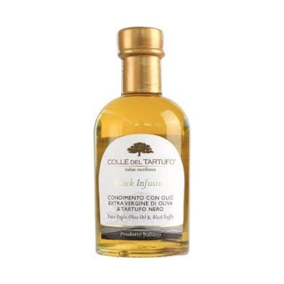 Extra Virgin Olive Oil With Black Truffle Black Infusion Colle Del Tartufo 100ml