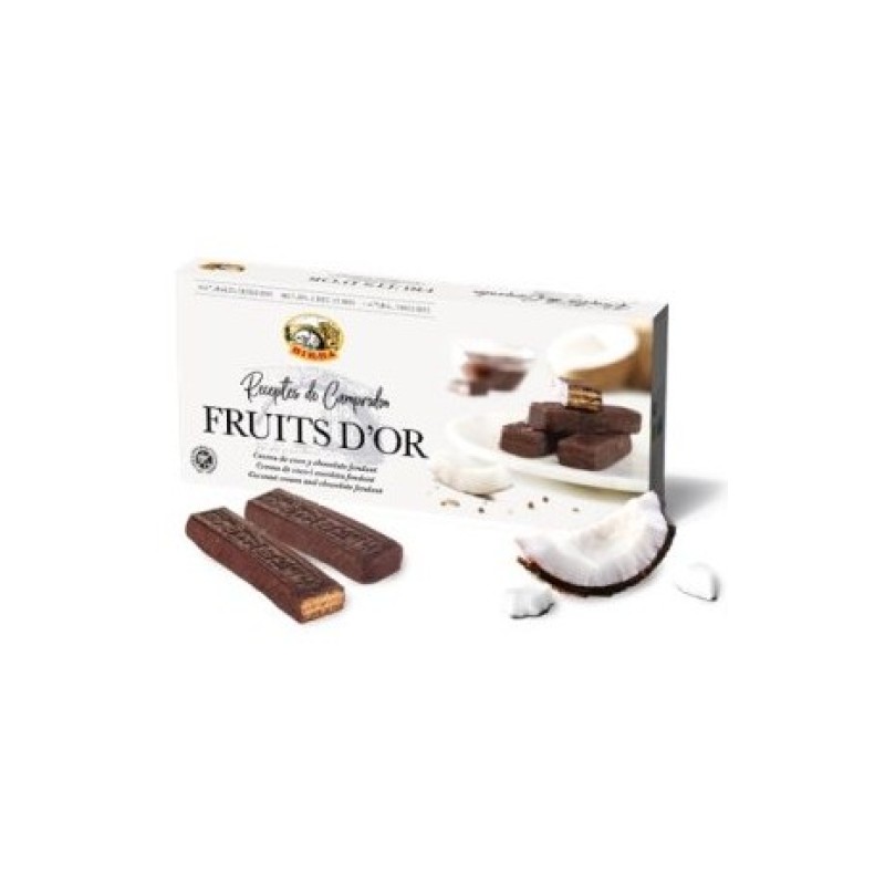 Birba Wafers With Coconut Cream And Chocolate Coating 165gr
