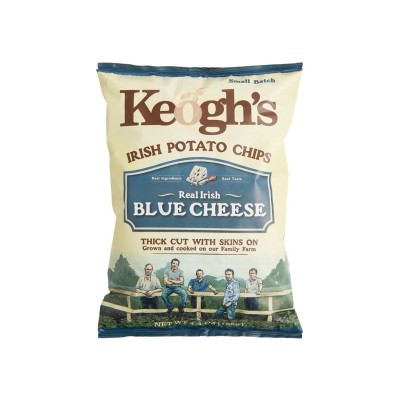 Keoghs Blue Cheese and Onion Chips 125gr