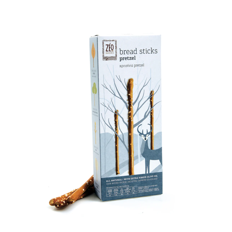 Zeo Bakers Pretzel Breadsticks 160gr