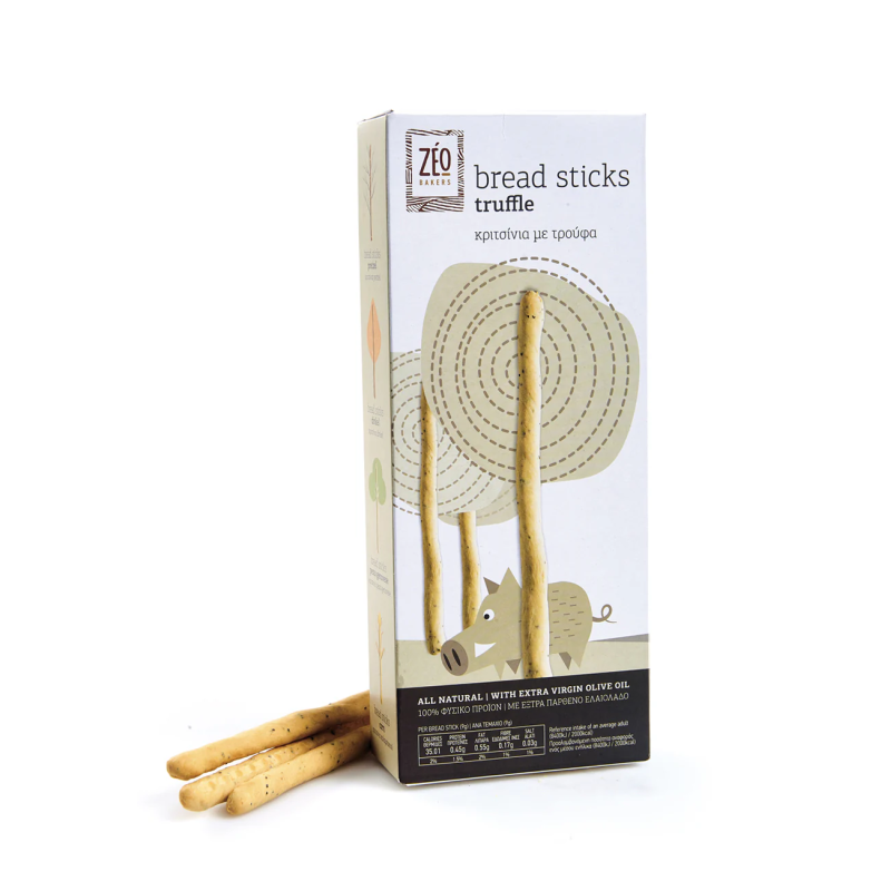 Zeo Bakers Truffle Breadsticks 160gr
