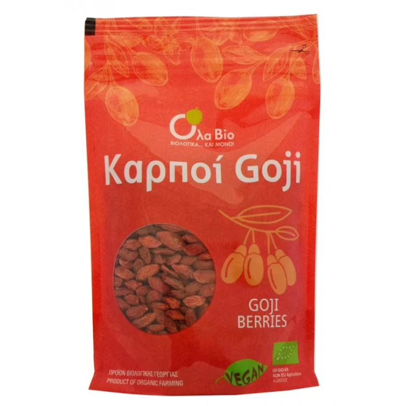 Goji Berries Mega Foods Sugar Free Organic All Bio 100gr