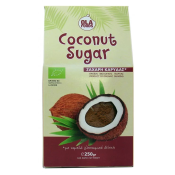 Organic Coconut Sugar Ola Foods 250gr
