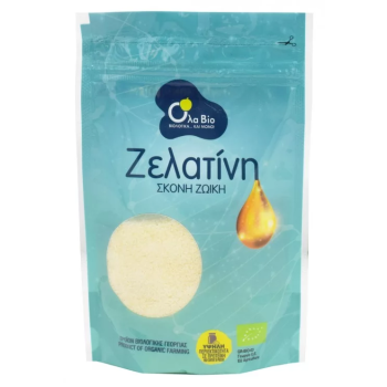 Gelatin Powder Animal Organic All Bio 80gr
