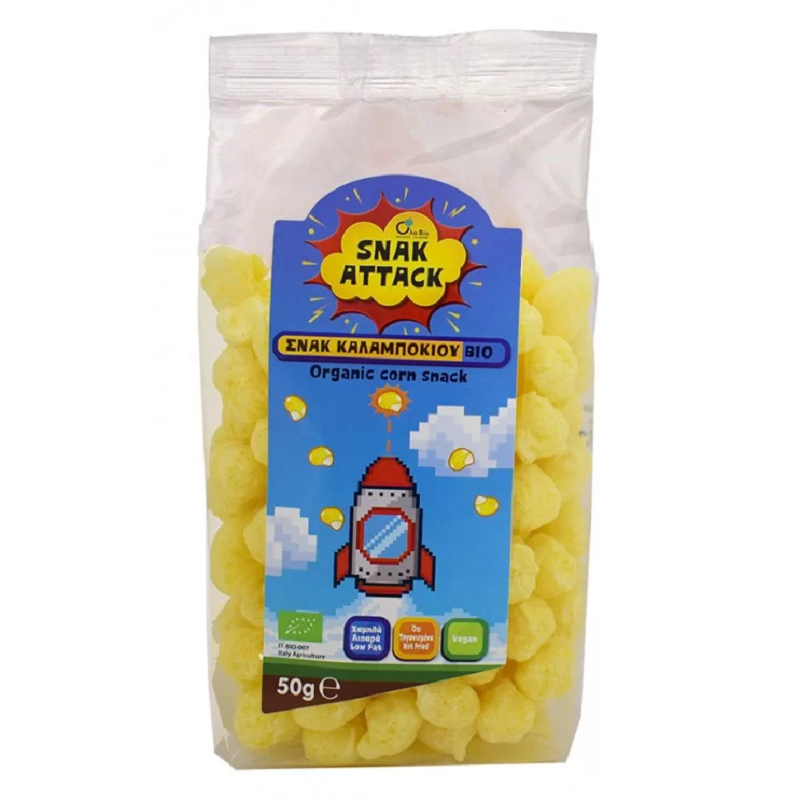 Organic Corn Snacks Snack Attack All Bio 50gr