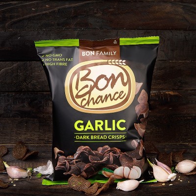 Gudobele Garlic Rye Bread Chips 120gr