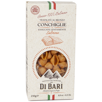 Conchiglie Pasta with Salmon Taralloro 250g