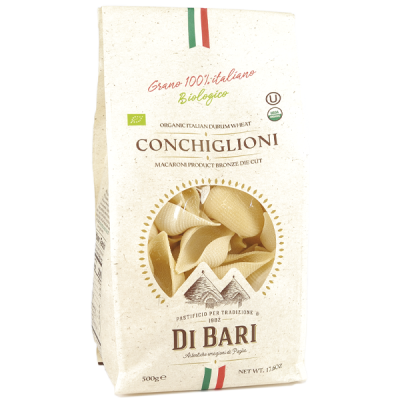 Organic Pasta Conchiglioni Taralloro 500gr