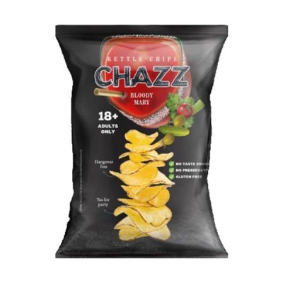 Bloody Mary Flavored Chips Chazz 90gr