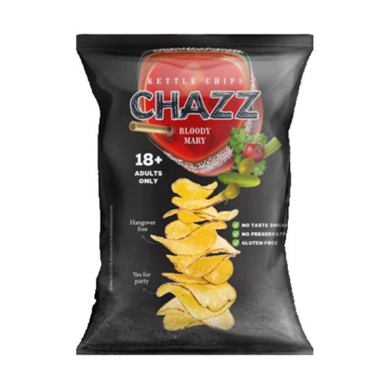 Bloody Mary Flavored Chips Chazz 90gr