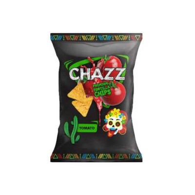 Tortilla Chips with Tomato Flavor Chazz 100gr