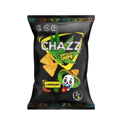 Tortilla Chips with Jalapeno and Cannabis Flavor Chazz 100gr